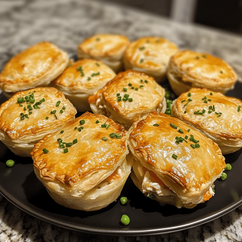 Mini Chicken Pot Pies