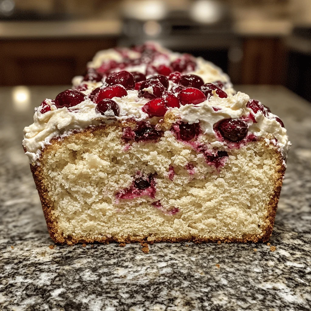 Cream Cheese Cranberry Loaf