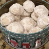 Buttery Pecan Snowball Cookies Buttery Pecan Snowball Cookies