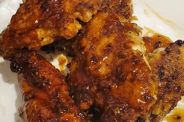 Crispy Honey Garlic Chicken