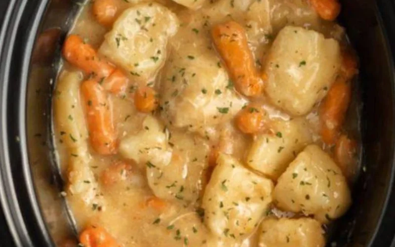 Crockpot Ranch Chicken and Potatoes