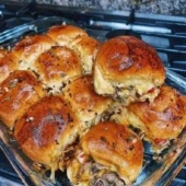 Easy Philly Cheesesteak Sliders Easy Philly Cheesesteak Sliders