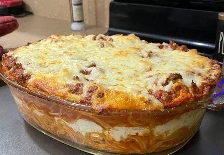 Million Dollar Spaghetti Casserole