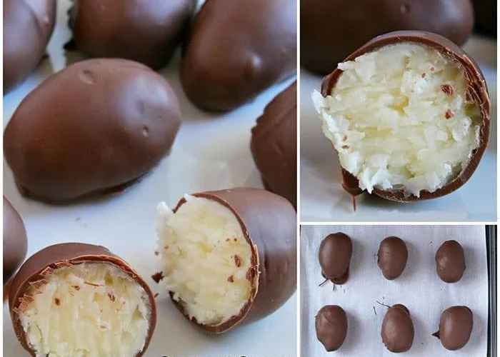 No Bake Coconut Cream Balls