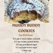 MUDDY BUDDY COOKIES Peanut Butter Cookie Crunch Balls, natural lighting, indulgent plating
