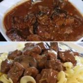 Slow Cooker Beef Tips Slow Cooker Beef Tips