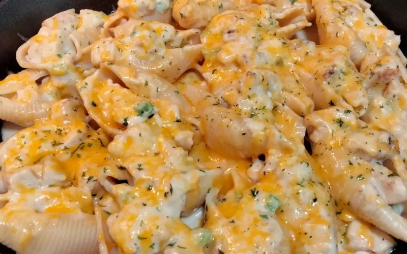 Stuffed Buffalo Chicken Shell