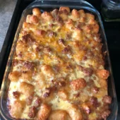 Tater Tot Breakfast Casserole Tater Tot Breakfast Casserole