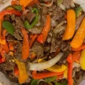 Chinese Pepper Steak with Onions