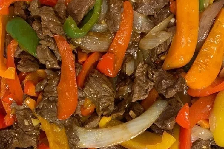 Chinese Pepper Steak with Onions