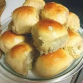 EASY BIG FAT YEAST ROLLS