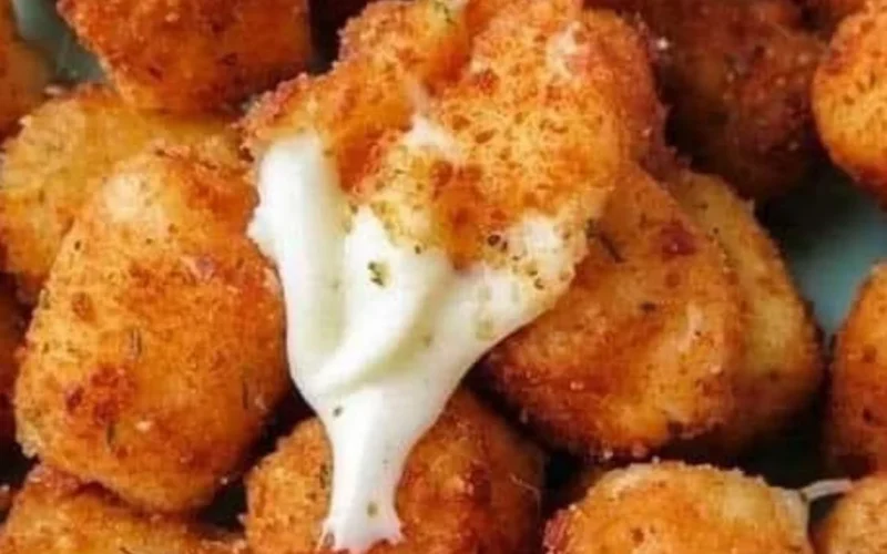 EASY FRIED CHEESE BITES