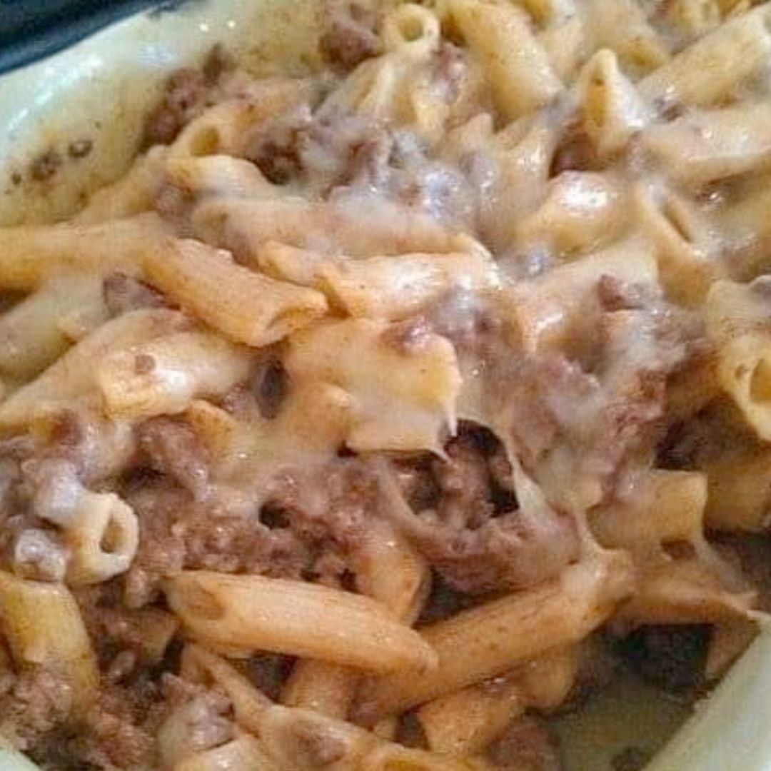 CHEESY TACO CREAM CHEESE PASTA