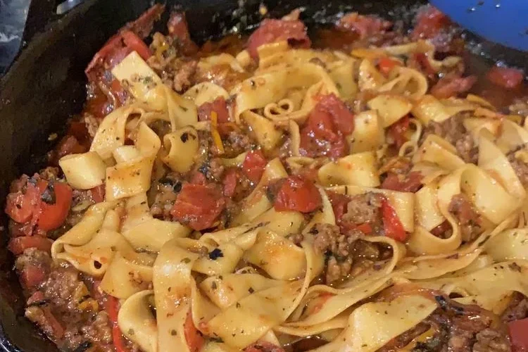 Italian Drunken Noodles