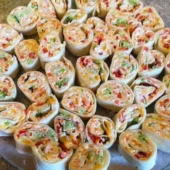 Mexican Chicken Pinwheels Mexican Chicken Pinwheels
