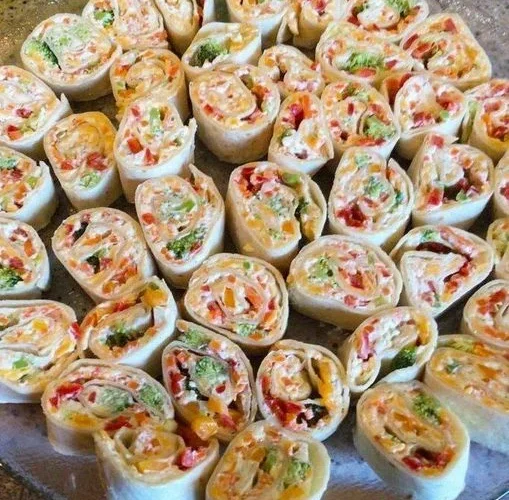 Mexican Chicken Pinwheels
