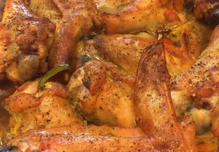 Oven Baked Turkey Wings
