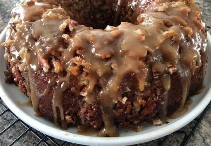 Pecan Upside Down Cake