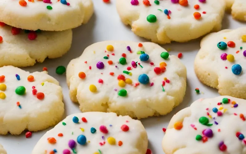 Whipped Shortbread Cookies