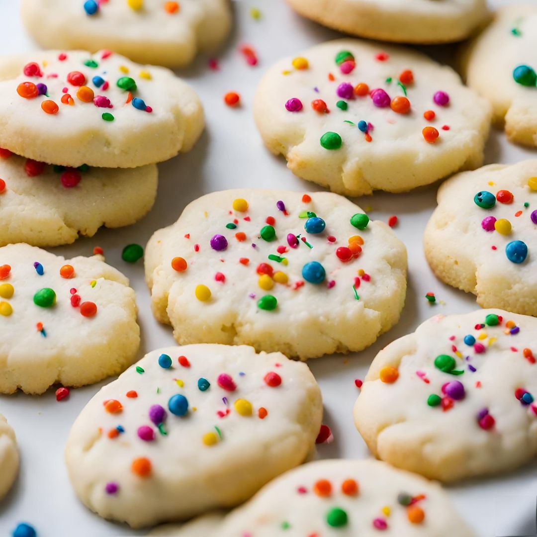 Whipped Shortbread Cookies