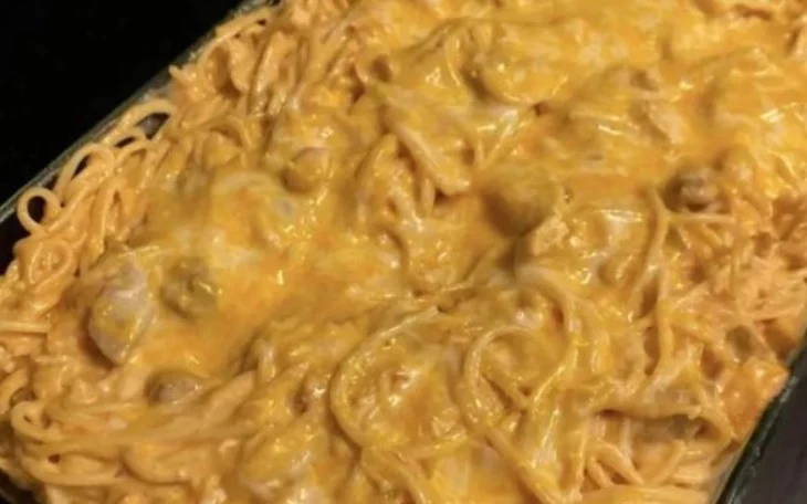 Mexican Chicken Spaghetti