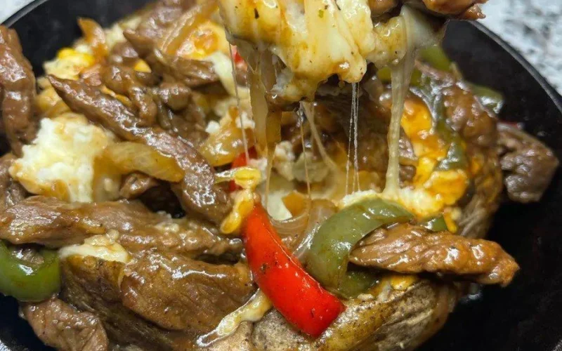 Loaded Pepper Steak