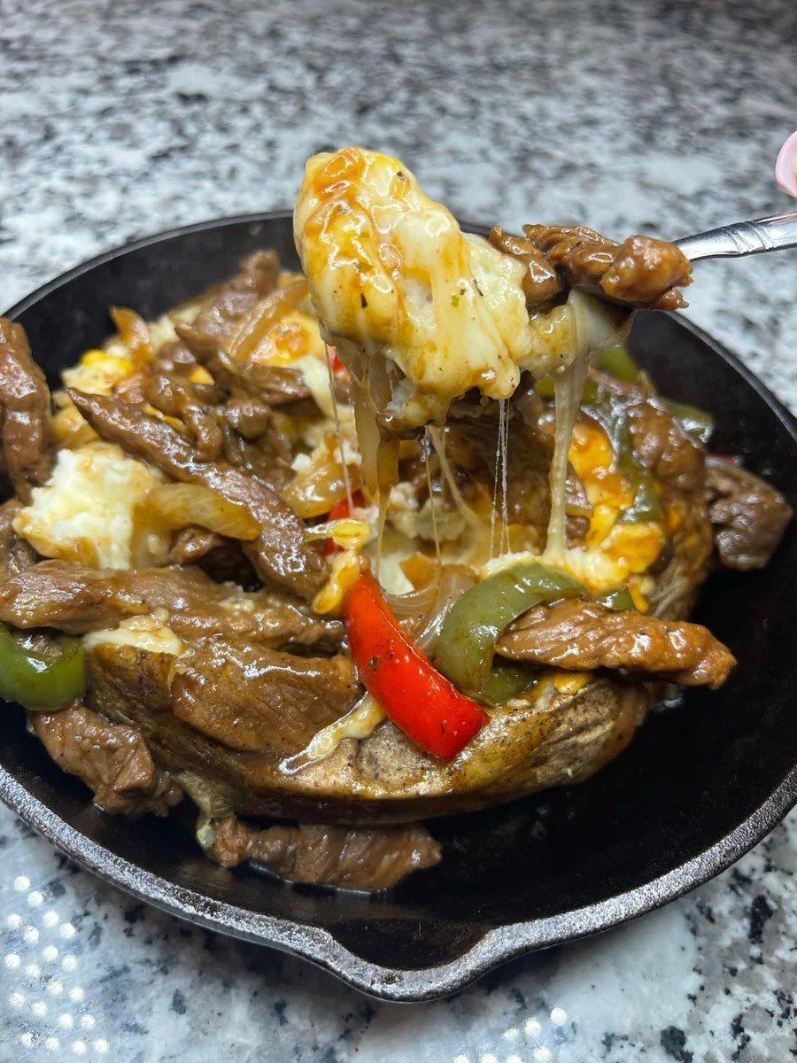 Loaded Pepper Steak