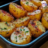 Baked Garlic Butter Potatoes 11