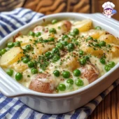 Creamed Potatoes and Peas 11