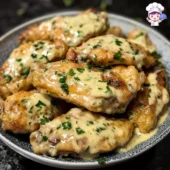 Creamy Alfredo Chicken Wings 2