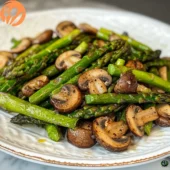 Sautéed Asparagus & Mushrooms 1 (14)