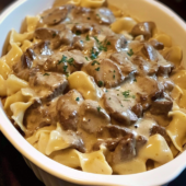 Beef Stroganoff Casserole