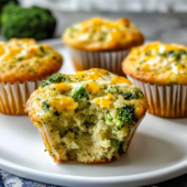 Broccoli Cheddar Muffins