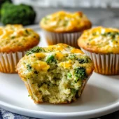 Broccoli Cheddar Muffins