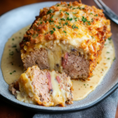 Chicken Cordon Bleu Meatloaf