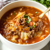 Cozy Cabbage Roll Soup