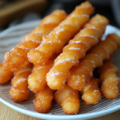 Crispy Funnel Cake Sticks