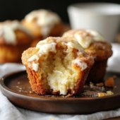 Gooey Cinnamon Cream Cheese Muffins