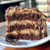 Homemade German Chocolate Cake