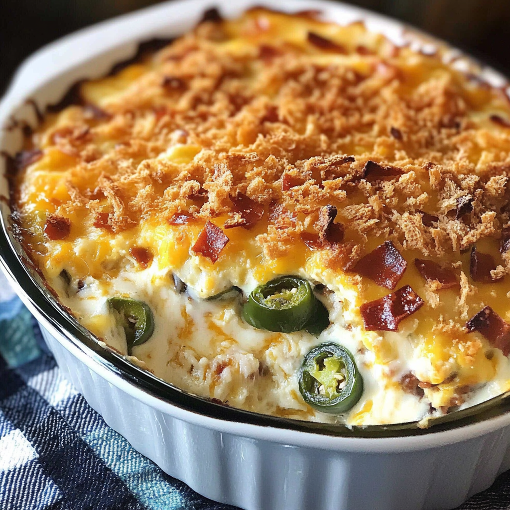 Jalapeno Popper Casserole