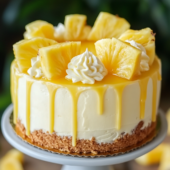 Juicy Pineapple Heaven Cake