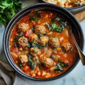 Magnificent Meatball Soup