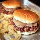 Oklahoma Fried Onion Burgers Oklahoma Fried Onion Burgers