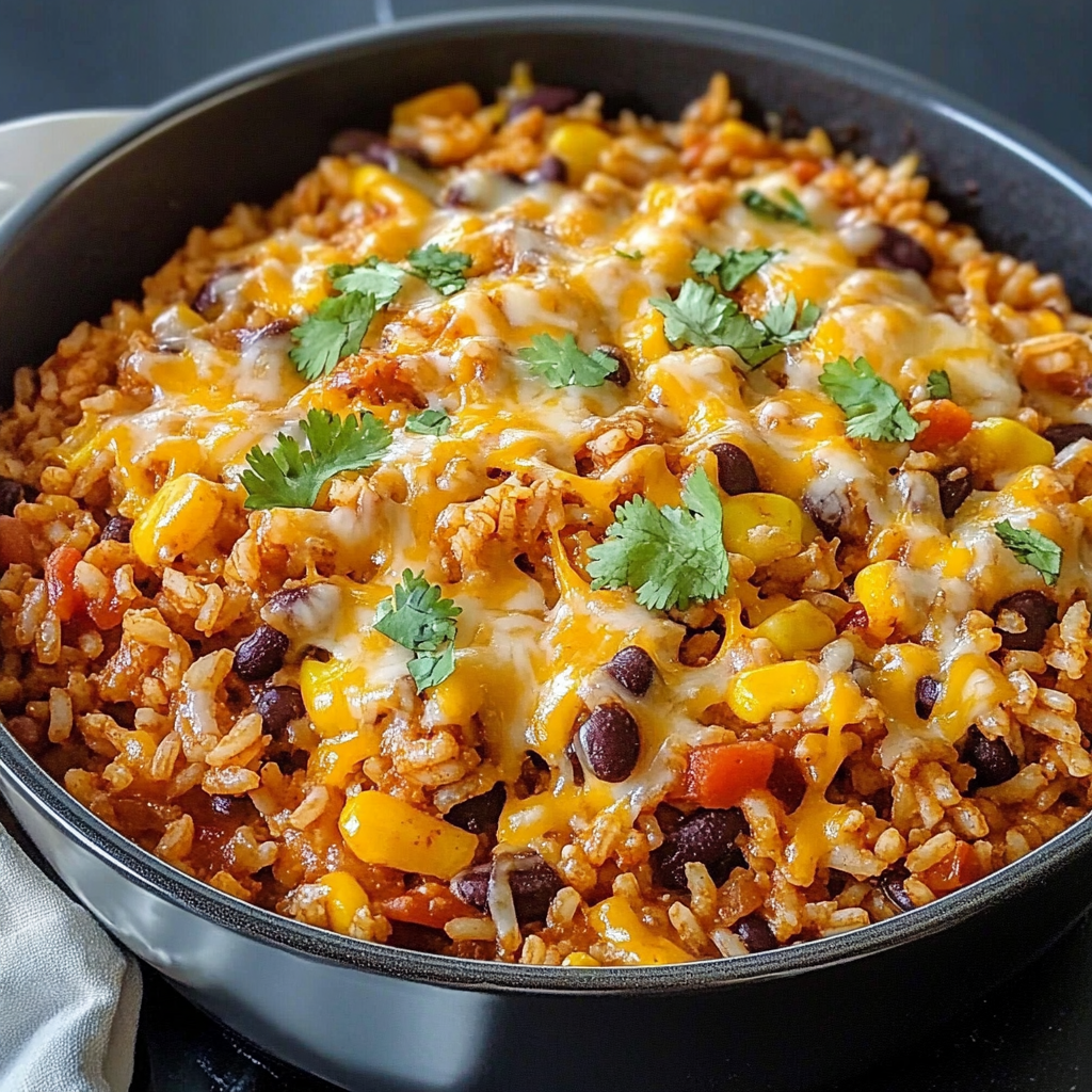 One Pot Mexican Rice Casserole