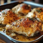 Oven Baked Forgotten Chicken