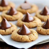 Peanut Butter Blossom Cookies