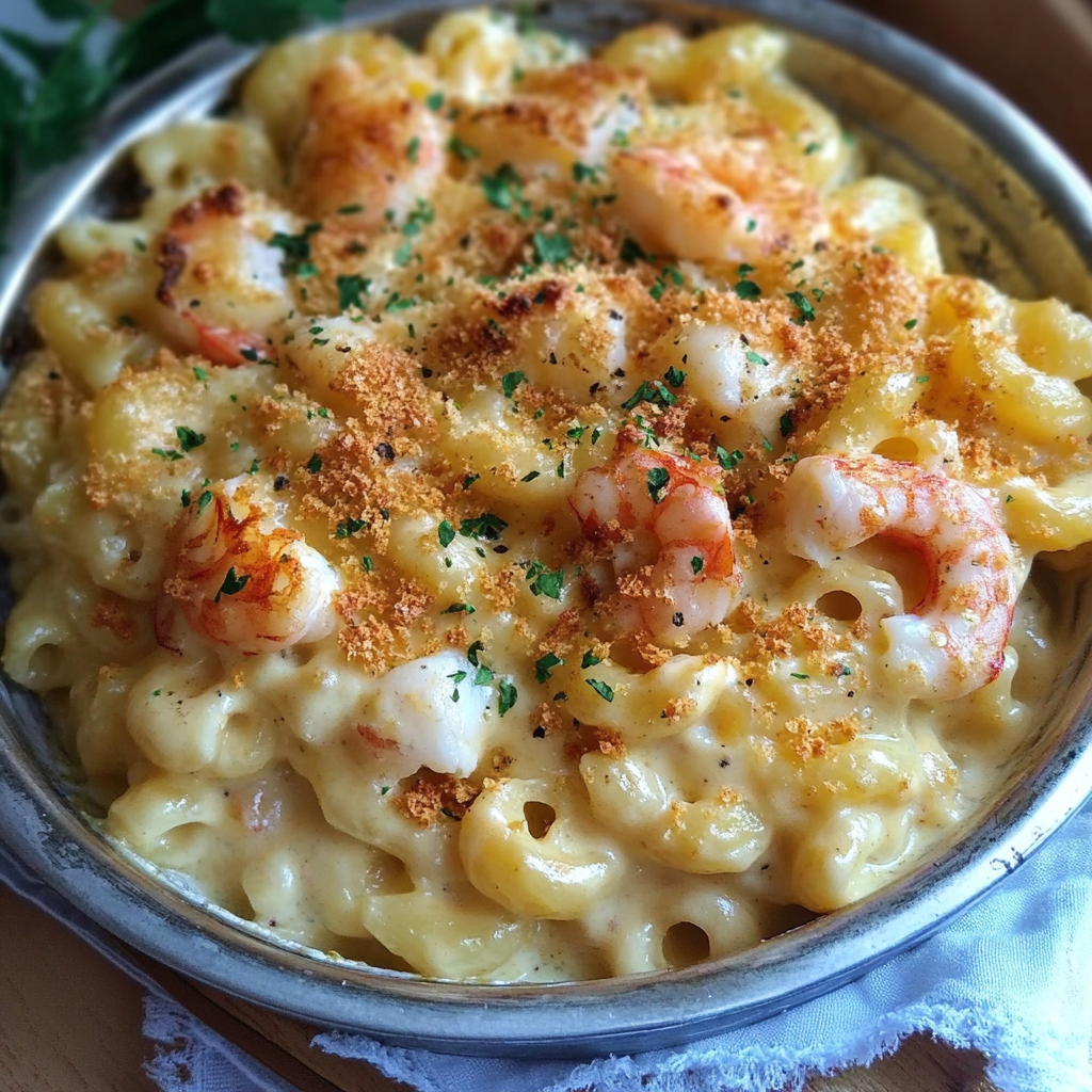 Seafood Mac and Cheese