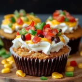 Taco Cupcakes Taco Cupcakes