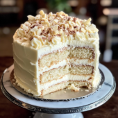 White German Chocolate Cake