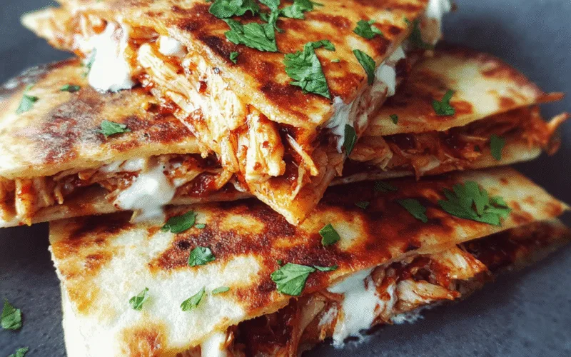BBQ Chicken Quesadillas